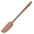 Spatola da forno in silicone marrone per crema di torta e utensile da cucina DIY variante - Raschietto lungo / 66g / Rosa Morandi