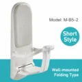 Wall mounted folding baby changing table wall infant care station nursery safety seat - Flagship Short Baby Safety Seat (Model M633) / Off White