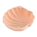Pink shell silicone cake mold for baking, air fryer tray and oven mat, flexible kitchen tool. - Shell / 136g / Pink