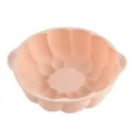 Pink silicone cake baking mold, lotus flower shape pan for air fryer, oven and kitchen tool. - Lotus / 145g / Pink