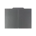 Tappeto scolapiatti in silicone grigio per lavello cucina, resistente al calore antiscivolo. - Medio 215 g (33,5*43 cm) / Grigio