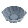 Graue Silikon Backform Lotus Kuchenform fuer Heissluftfritteuse und Backofen, Kuechenwerkzeug - Lotus / 145g / Grau