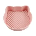 Pink cat silicone air fryer pot baking mat, cute kitchen baking tray for home oven use. - Cat / 145g Pack / Pink
