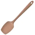 Spatola in silicone marrone per dolci, utensile da cucina senza cuciture con foro per appendere. - Spatola a T Grande / 102g / Rosa Morandi