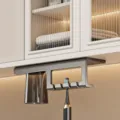Portaspazzolino magnetico a parete tazza per collutorio capovolta organizzatore bagno - Tazza Singola / Canna di fucile