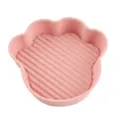 Cute pink silicone air fryer liner cat paw baking mold, non-stick oven mat for kitchen. - Bear Paw / 165g Pack / Pink
