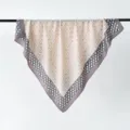 Luxury silk scarf for women featuring elegant geometric chain print and chic stylish design. - Style 9