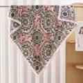 Spring autumn paisley silk scarf small square women mulberry silk fashion design - RY-17