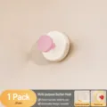 Roze zuignap wandhaak borenloos sterk dragende hoed kledinghaak voor thuis entree hal decor. - 1 Stuk / Roze