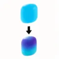 Light sensitive color changing squishy toy maltose soft rubber decompression stress relief item - OPP Bag / Blue