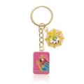 Alloy enamel tarot card parrot keychain gold keyring cute bag charm backpack pendant jewelry accessory - The Emperor Tarot Parrot Style (YSK-8-4)