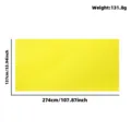 Tovaglia monouso fluo tinta unita 137x274cm giallo brillante decorazione per feste - Tovaglia Giallo Macaron Fluorescente / 137*274cm