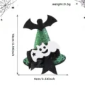 Halloween 3D Αποκριάτικο Καπέλο Μάγισσας Κλιπ Μαλλιών Νυχτερίδα Φιόγκος Party Αξεσουάρ - Ένα μέγεθος / Στυλ Νυχτερίδα