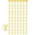2M Halloween Gold Bat Tinsel Curtain Hanging String Backdrop Party Home Decoration - Gold Bat Fringe Curtain / 1m*2m
