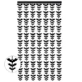 2m Halloween Bat Hanging Curtain String Party Backdrop Decoration Black PET Doorway - Black Bat Fringe Curtain / 1m*2m