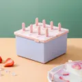 8 compartimentos / Rosa Púrpura