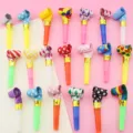 Colorful party blowouts horns whistles funny toys for children birthday celebration events. - Candy-Colored Party Blowouts