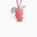 Pendentif de savon raisin rose fait main avec ruban, doux cadeau d'aromathérapie pour anniversaire. - Rose Transparent (CoCo)
