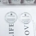 Scented candle dust cover paper cup sealing sticker DIY candle making accessory parts. - 6cm (10 pcs)