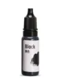 10ml liquid pigment bottle detail view, water-soluble black dye for DIY crafts and science experiments. - Black