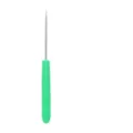 Green Plastic Handle Craft Awl DIY Tool Needle Punching Leather Paper Flower - Awl [Green] / Green