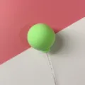 Green clay balloon cake topper for birthday party dessert baking decoration insert - Fluorescent Green Clay Balloon Cake Topper (1 Piece)