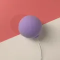 Purple clay balloon cake topper for birthday party dessert decoration, cute baking plug-in. - Light Purple Clay Balloon (1 Pc)