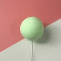 Light green clay balloon cake topper, cute bakery dessert decoration for birthday party. - Light Grass Green Clay Balloon Cake Topper (1 Piece)