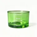 Green glass candle holder, decorative aroma diffuser jar for home ambiance and table decor. - Green Empty Cup / Green