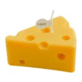 Mini cheese scented candle cute birthday gift photography props home decor cheese candle - Cheese (Lemon Scent)