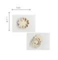 Holz Blumen Form DIY Handwerk Rohlinge Material Set fur handgemachte Geschenke - Stil 3 / 3 Stück