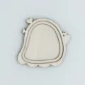 Cadre de broderie fantôme en bois accessoire aimant de réfrigérateur détail de bricolage - Fantôme 8*7,3 cm