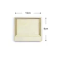 Pièce brute en bois en forme de cadre polaroïd pour broderie et aimant de réfrigérateur. - Polaroid 9*10cm (Lot de 3)