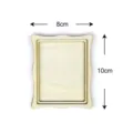 Cadre photo DIY en bois broderie piece vierge tranche de bois accessoire artisanat 8x10cm - Cadre Photo 8*10cm (Lot de 3)