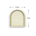Cadre en bois arche DIY broderie pièce accessoire taille 8.8x10cm pour travaux manuels. - Arché 8.8*10cm (Lot de 3)