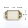 Accessoire de cadre en bois DIY pour aimants de réfrigérateur et broderie, taille 10x5,7cm. - Fenêtre Ancienne 10*5.7cm (Lot de 3)