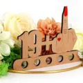 Portamonedas de madera 19 cumpleaños cartel regalo gracioso dedo medio decoración - Mujer 20 años