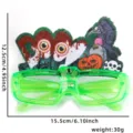 Halloween LED glowing party glasses with pumpkin and bat decoration for kids party fun. - Glowing Frame / BOO Eyeball