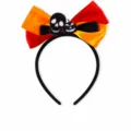 Halloween lazo diadema calavera calabaza fiesta accesorio pelo medida 20x16.5cm disfraz - Estilo Calabaza Esqueleto