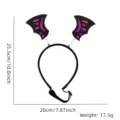 Cerchietto con ali di pipistrello per animali domestici, costume regolabile per gatti e cani. - Stile per animali domestici / Ali di Pipistrello