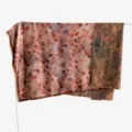 Nuovo stile cinese foulard quadrato grande 140x140cm, scialle di seta bifacciale bicolore. - Materiale bifacciale - A02