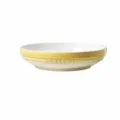 Minimalist 8-inch ceramic deep plate, gradient yellow kitchen tableware for dining and pasta. - Gradient Yellow