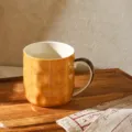 Tasse à café en céramique créative japonaise, tasse à eau de bureau texturée pour la maison. - 350ml / Ambre Velours