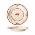 Vintage Monet Garden 8-inch ceramic dinner plate with elegant lily floral pattern for home. - 8.5-Inch Soup Plate / Orange Crown Lily