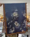 Neo-Chinese retro autumn spring long floral printed faux Xiangyun gauze scarf shawl - Style-12