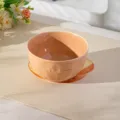 Bol a riz en ceramique 4.75 pouces gaufre orange lait bol de dessert vaisselle de menage - Bol Seul / Brun Thé au Lait