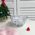 Bol de vidrio de borosilicato creativo ensaladera de frutas vajilla de dibujos animados linda - Primavera de la Oveja / 5 Pulgadas