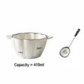 Ceramic pumpkin soup bowl with spoon set, cute smile design large capacity tableware. - 6 Inch + Spoon / Black Smiley Face