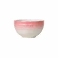 Pink ceramic rice bowl 4.5 inch gradient aesthetic tableware for home kitchen 11.8cm - 4.5-Inch Mocha Bowl / Gradient Pink