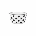 Bol à riz en céramique avec motif à pois noirs, vaisselle de bol à soupe domestique, 4,5 pouces. - Bols tendance 4,5 pouces / Pois